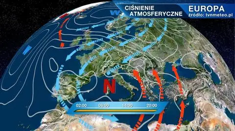 Ze wschodu napłynie zimne i wilgotne powietrze