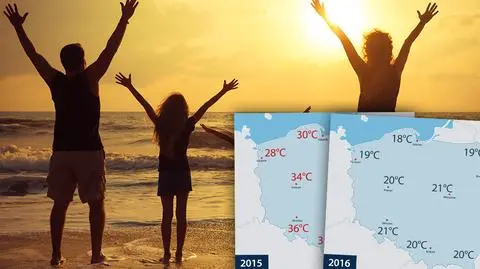 Rok temu było 36 st. C, teraz 20. Tegoroczny sierpień zadziwia