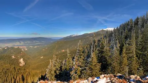 Piękna pogoda w polskich górach