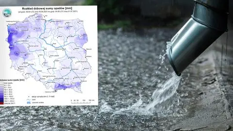 W Szczecinie w kilka godzin spadło tyle deszczu, ile średnio przez cały lipiec