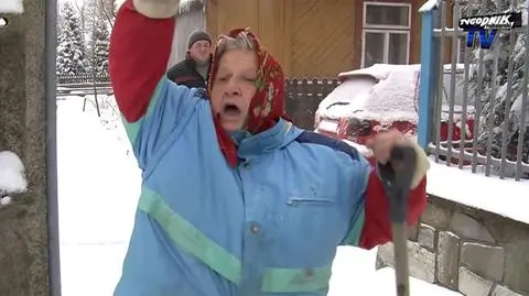 Gaździna z Zębu nienawidzi śniegu