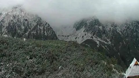 Szczyty przyprószone śniegiem. Tak Tatry powitały jesień