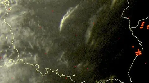 Wyładowania atmosferyczne nad Polską