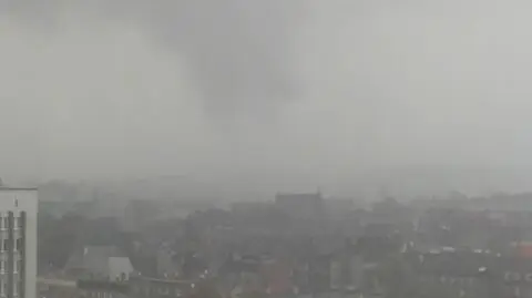 Trąba powietrzna w Chorzowie