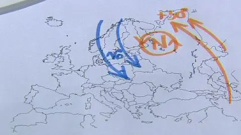 Za pogodę w Polsce odpowiada niż znad Rosji