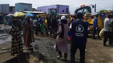 Służby oceniają straty materialne