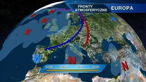 Do Polski zbliża się front atmosferyczny