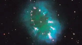 Kosmiczny "naszyjnik z diamentów"