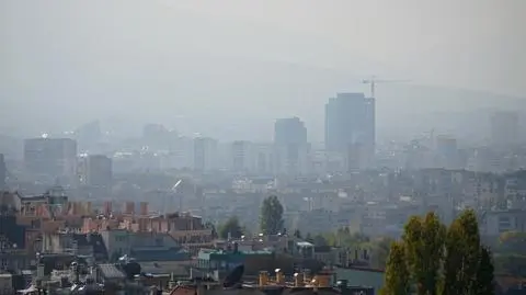 Smog nad Sofią
