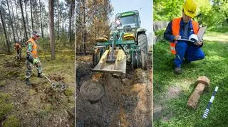 Oczyszczanie lasów z niewybuchów