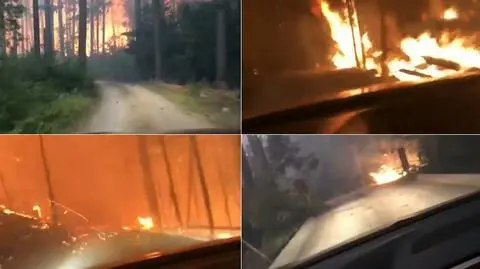 Dramat w ognistym piekle. Ryzykowna ucieczka przed żywiołem