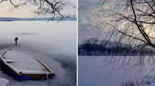 Zima na olsztyńskich jeziorach