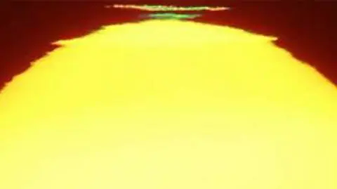 Niebywałe zjawiska: zielony promień i słup światła