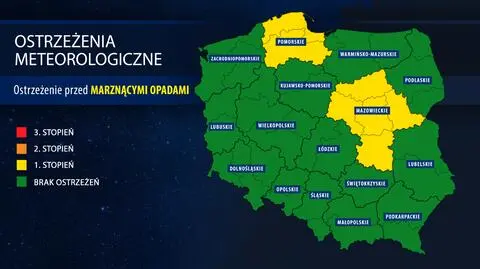 Ostrzeżenia pogodowe IMGW