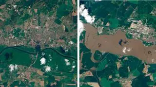 Łaba u stóp Wittenbergi 