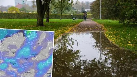 W najbliższych dniach wystąpią przelotne opady deszczu