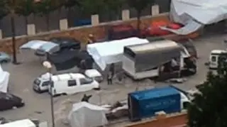 Zdjęcie zostało wykonane amatorską kamerą