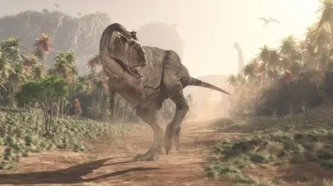 Tyrannosaurus rex - wizualizacja