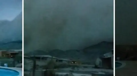 Burza piaskowa jak nadciągająca apokalipsa