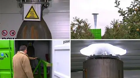 Działo w sadzie Wojciecha Klimkiewicza