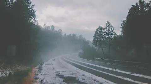 W nocy na południu lokalnie popada śnieg