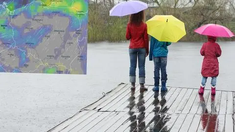 Będą pojawiać się opady deszczu