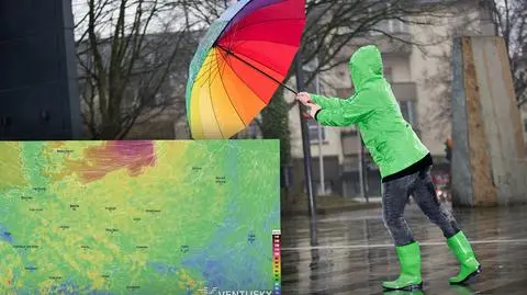 Najbliższe dni będą wietrzne i dość deszczowe
