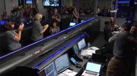 Radość naukowców z NASA