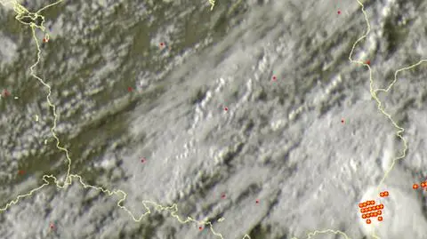 Burze przechodzą nad Polską