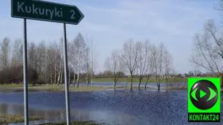 Woda w rozlewiskach zaczęła opadać