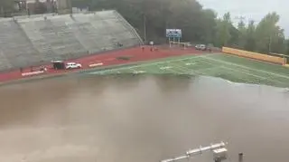 Stadion w Tacomie został zalany