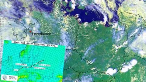 Toksyczna chmura z Niemiec dotrze do Polski? IMGW podaje aktualne dane