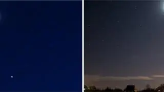 Księżyc spotkał się z Jowiszem