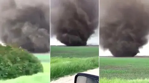 Nad Dakotą Północną przeszło tornado