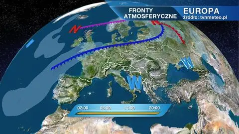 Fronty atmosferyczne w Europie