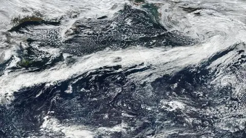 Rzeka atmosferyczna nad Pacyfikiem 14 października