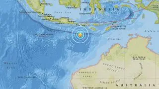Trzęsienie ziemi w Indonezji