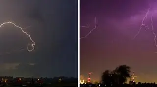 Nocna burza nad Kętrzynem
