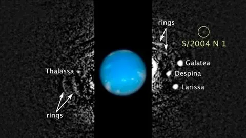 Nowy księżyc Neptuna odkryto dzięki analizie zdjęć z teleskopu Hubble'a