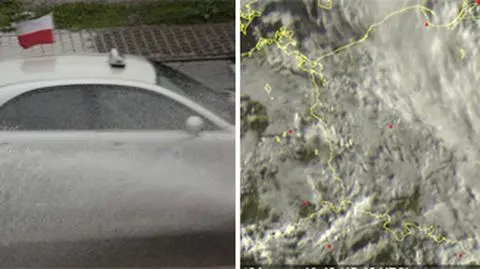 Grzmoty cichną na Podlasiu, zalało Podhale