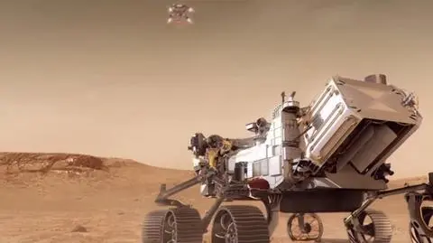 Łazik Perserverence wyląduje na Marsie 