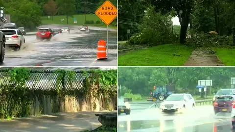 Podtopienia w Nowym Jorku 