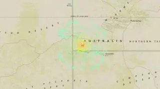 Trzęsienie ziemi w środku Australii