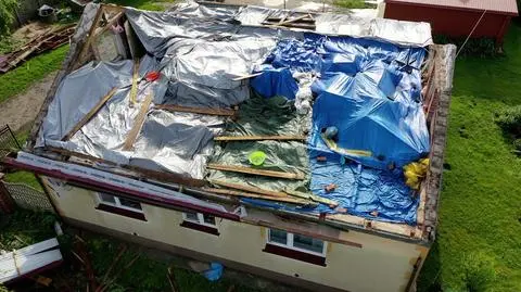 "Zaczęło wszystko zrywać, zwiewać. To było straszne"