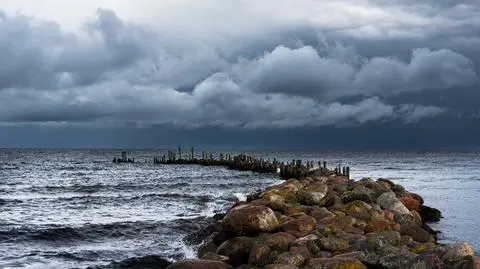 Wichura wywoła na Bałtyku sztorm o sile 8 st. w skali Beauforta 