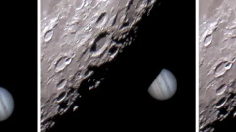 Księżyc "zjadł" i "wypluł" Jowisza. "To najlepszy tego typu film"