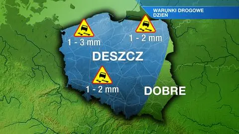 Na drogach będzie ślisko. Zachowajcie czujność