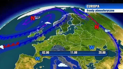 Ładna pogoda dzięki wyżowi znad Ukrainy