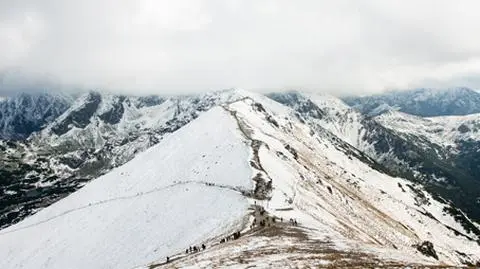 Na Kasprowym Wierchu przybyło ponad 20 centymetrów śniegu