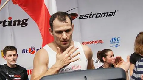 Krzysztof Tumko do godziny 12.00 w niedzielę 19 kwietnia przebiegł 824,69 km